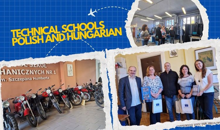Látogatás a krakkói Zespół Szkół Mechanicznych Nr 1 im. Szczepana Humberta műszaki és szakképző iskolában.