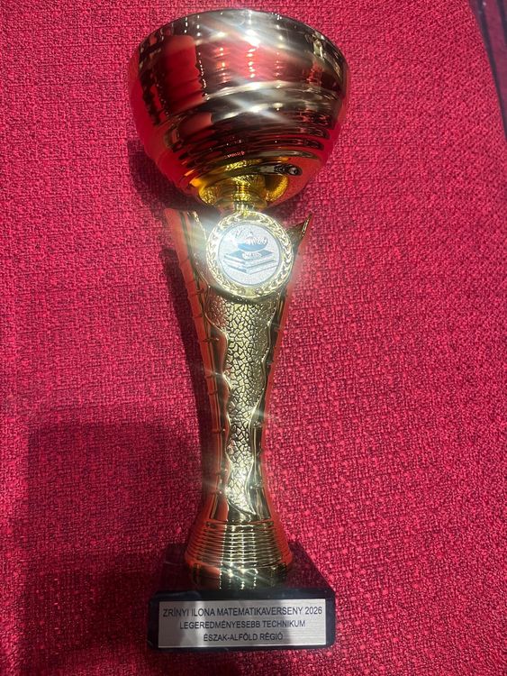 Zrínyi Ilona Matematikaverseny vármegyei eredményhirdetés