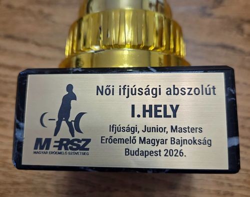 Tanulónk ifjúsági magyar bajnok lett!